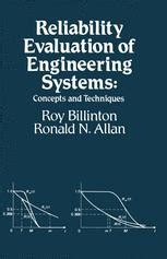 Reliability Evaluation of Engineering Systems Concepts and Techniques 2nd Edition Doc